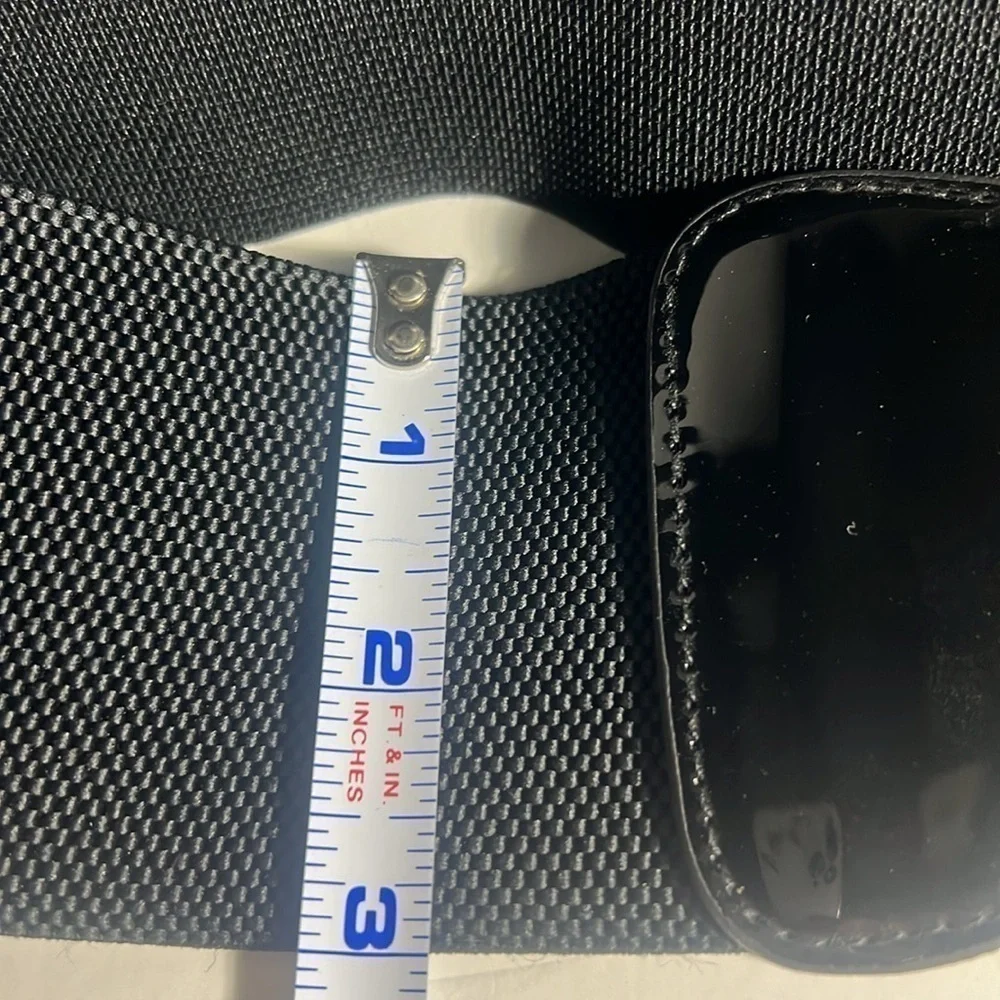 Unbranded black elastic belt XL